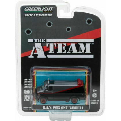 The A Team B.A's 1983 GMC Vandura - Greenlight 1/64 Hollywood